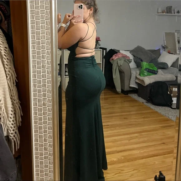Green maxi dress - Picture 7 of 7